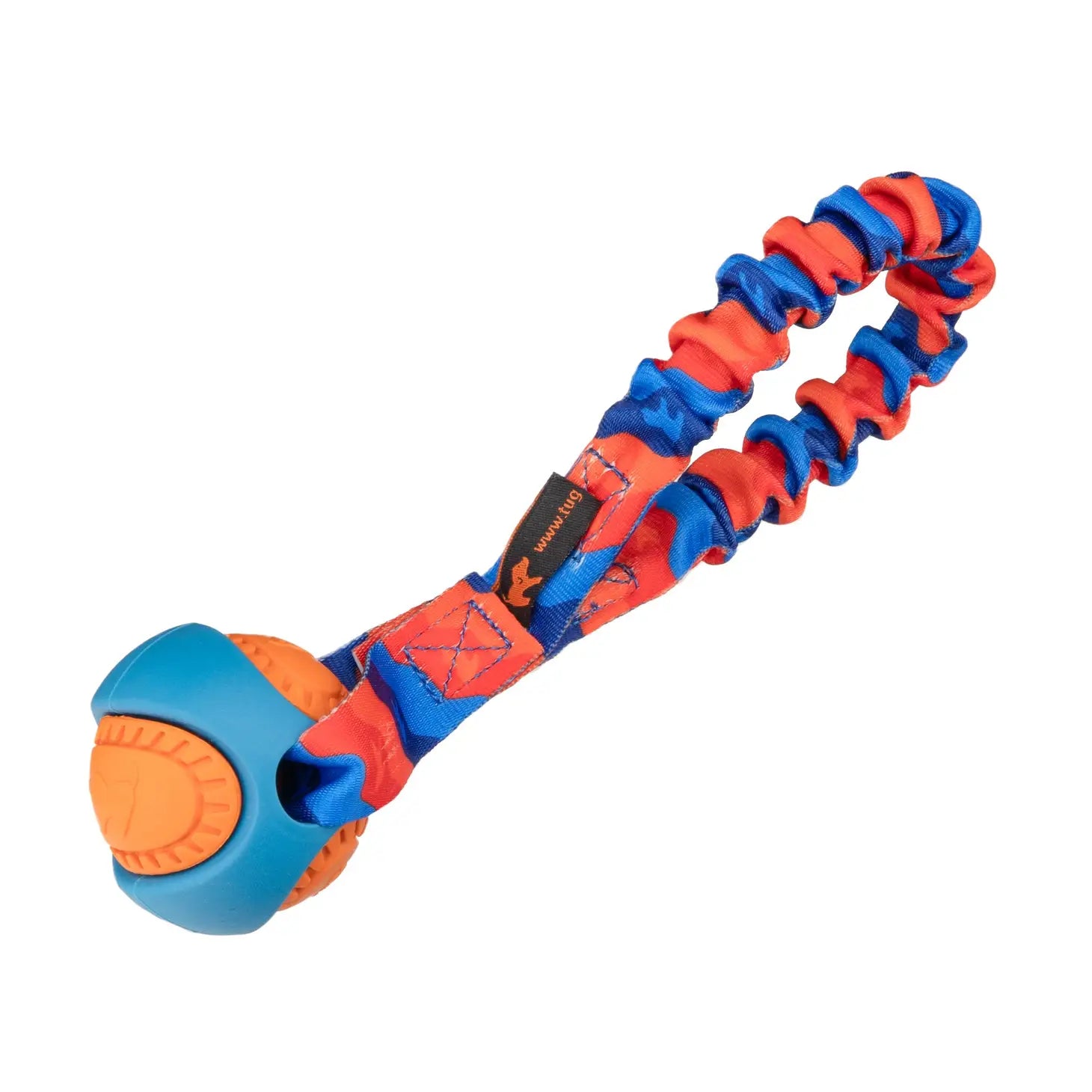 Tug-E-Nuff Poxket Powerball Bungee Tug 43cm super sterk hondenspeelgoed