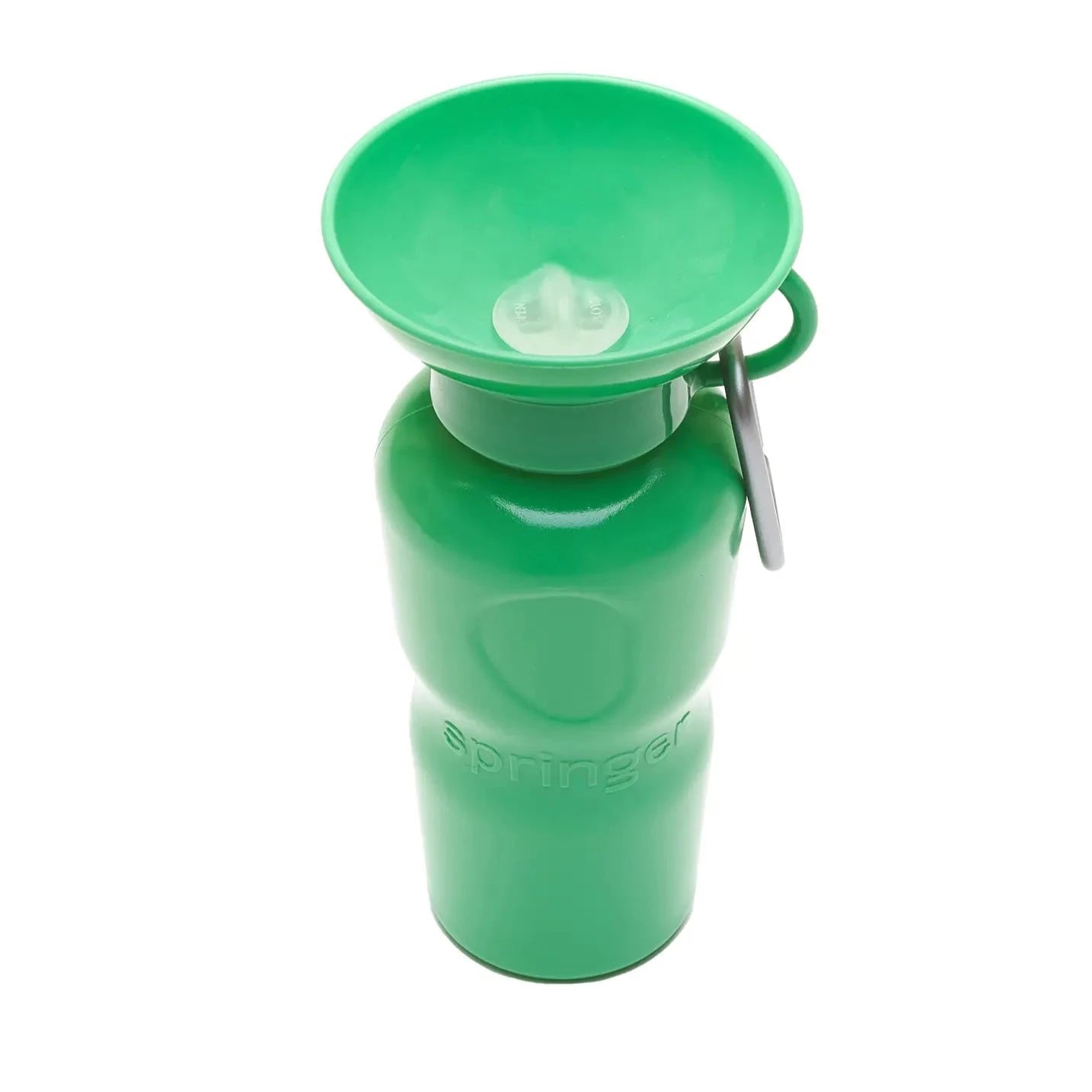 hippe lekvrije honden drinkles kleur groen merk Springer 650ML