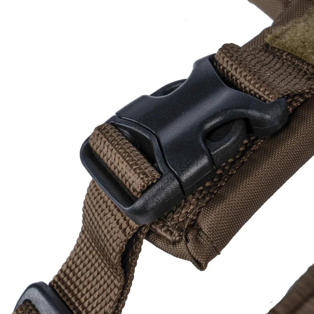 Anti-Escape Y-Harness | Line Long Working Dog | Olive