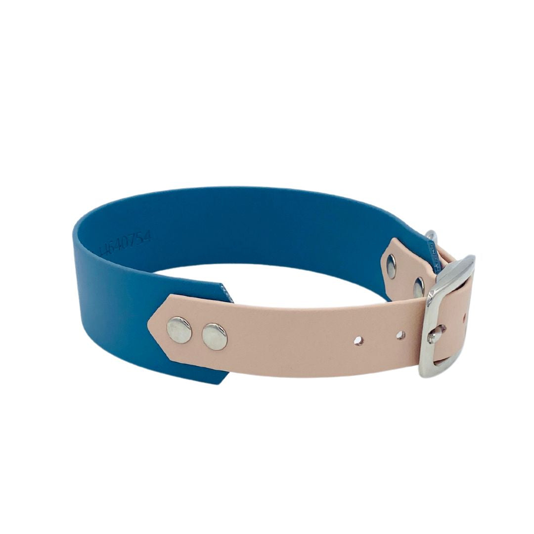 Dog collar with name BioThane | Tusci