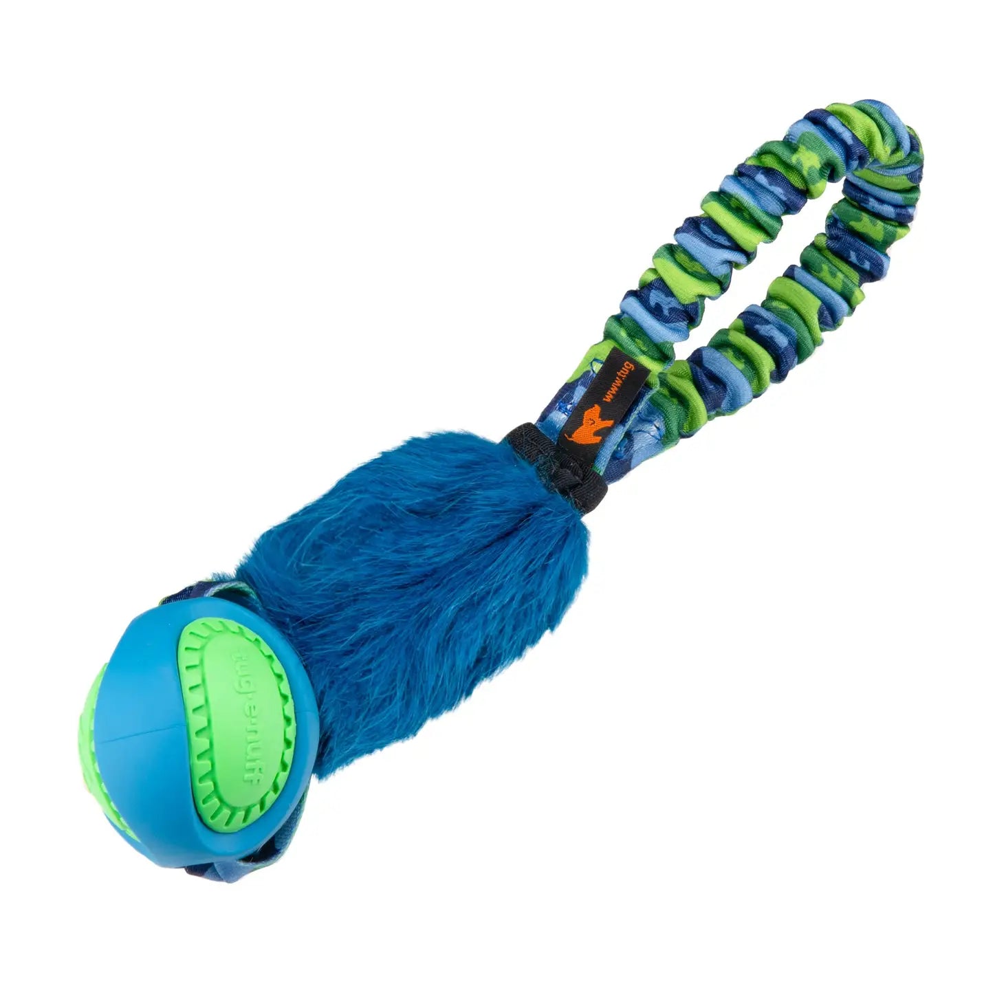 Tug-e-Nuff Pocket Fauxtastic Powerball Tug (30cm) kleur groen